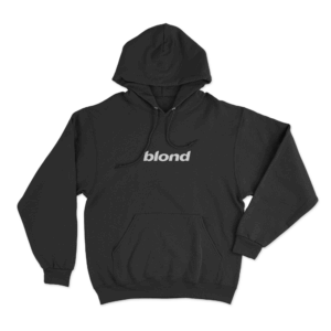Blond Unisex Hoodie Black