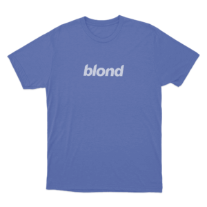 Blond Unisex T Shirt Blue
