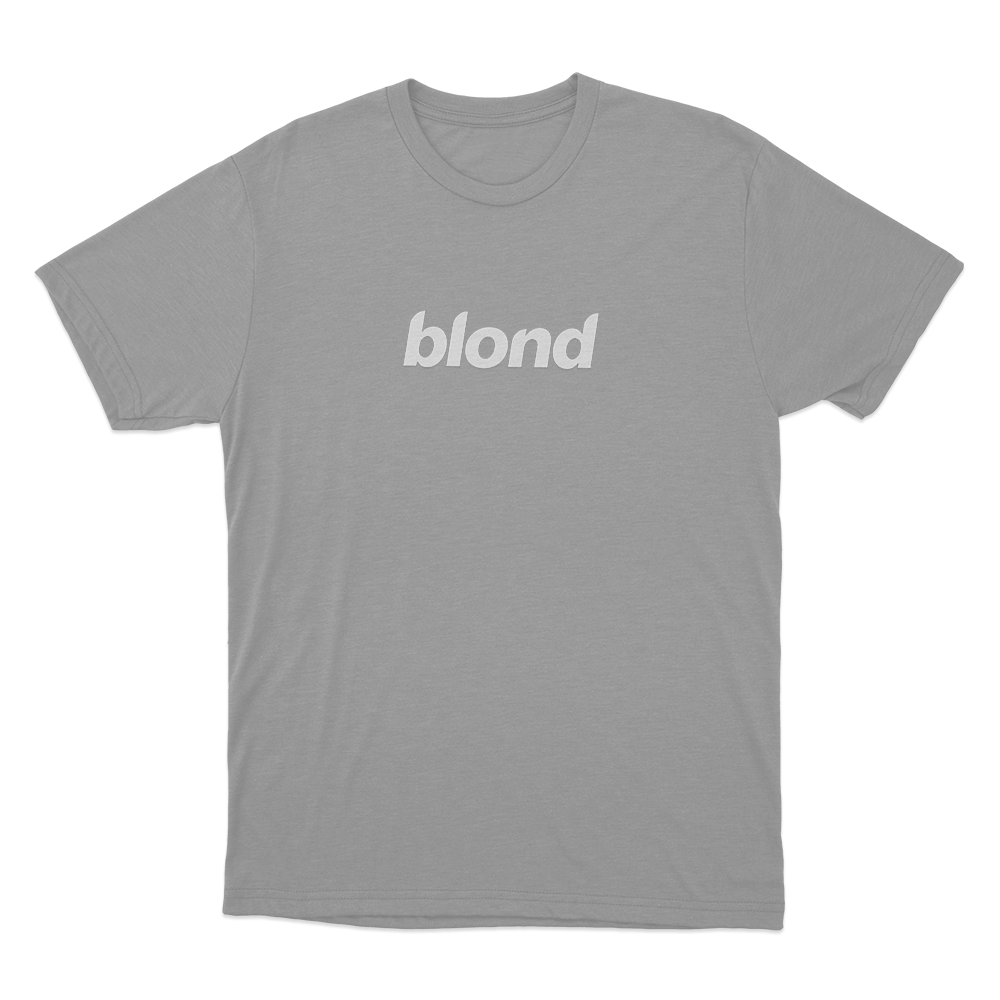 Blond Unisex T Shirt Grey Blond Unisex T Shirt Grey