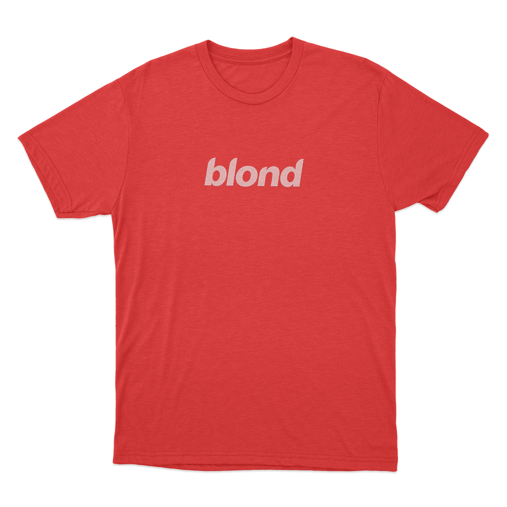 Blond Unisex T Shirt Red Blond Unisex T Shirt Red