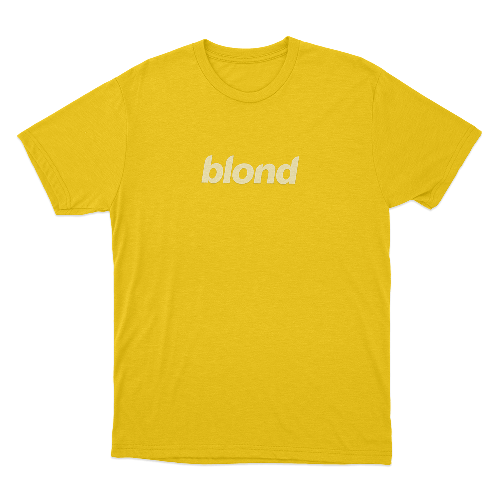 Blond Unisex T Shirt Yellow Blond Unisex T Shirt Yellow