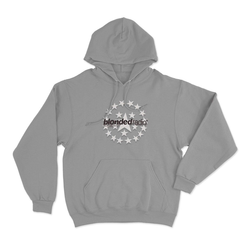 Blonded Radio Star Unisex Hoodie Grey Blonded Radio Star Unisex Hoodie Grey