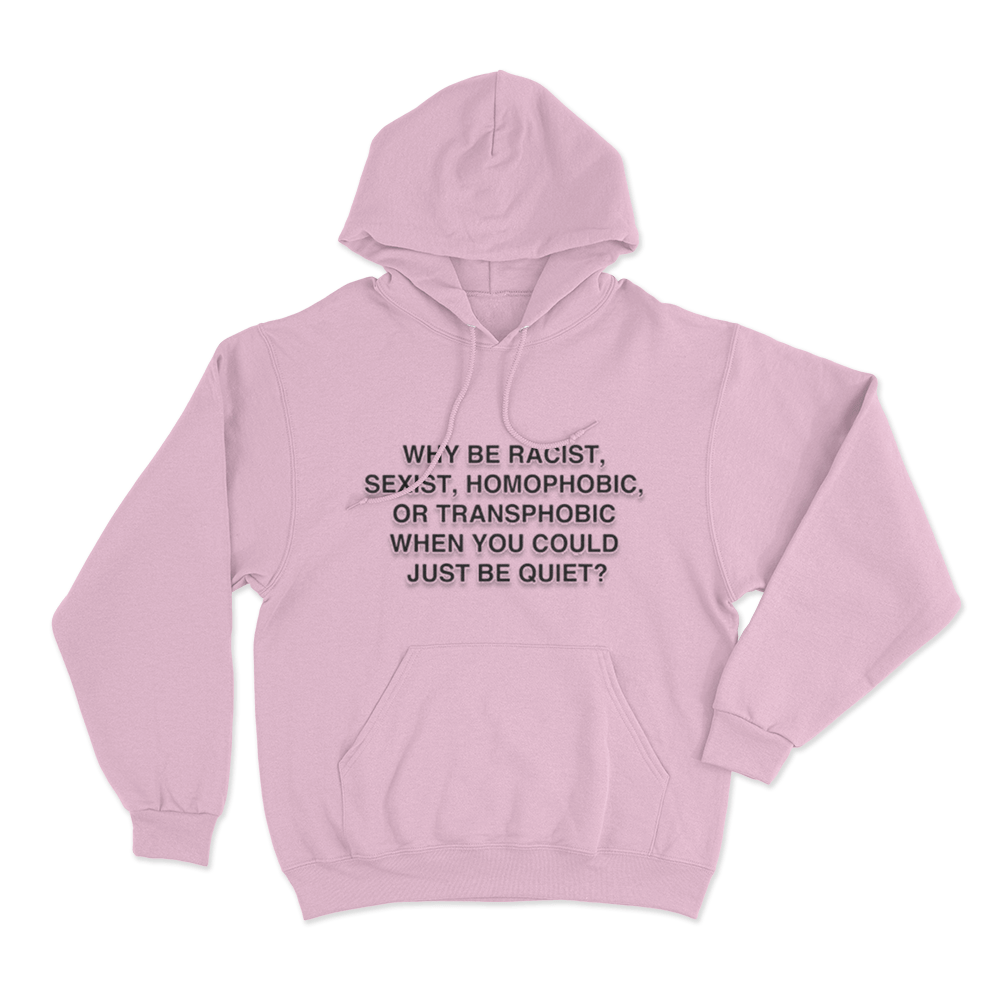 Frank Ocean Anti-Bias Unisex Hoodie Pink Frank Ocean Anti Bias Unisex Hoodie Pink