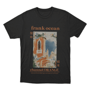 Frank Ocean Channel Orange Unisex T Shirt Black