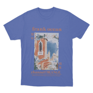 Frank Ocean Channel Orange Unisex T Shirt Blue