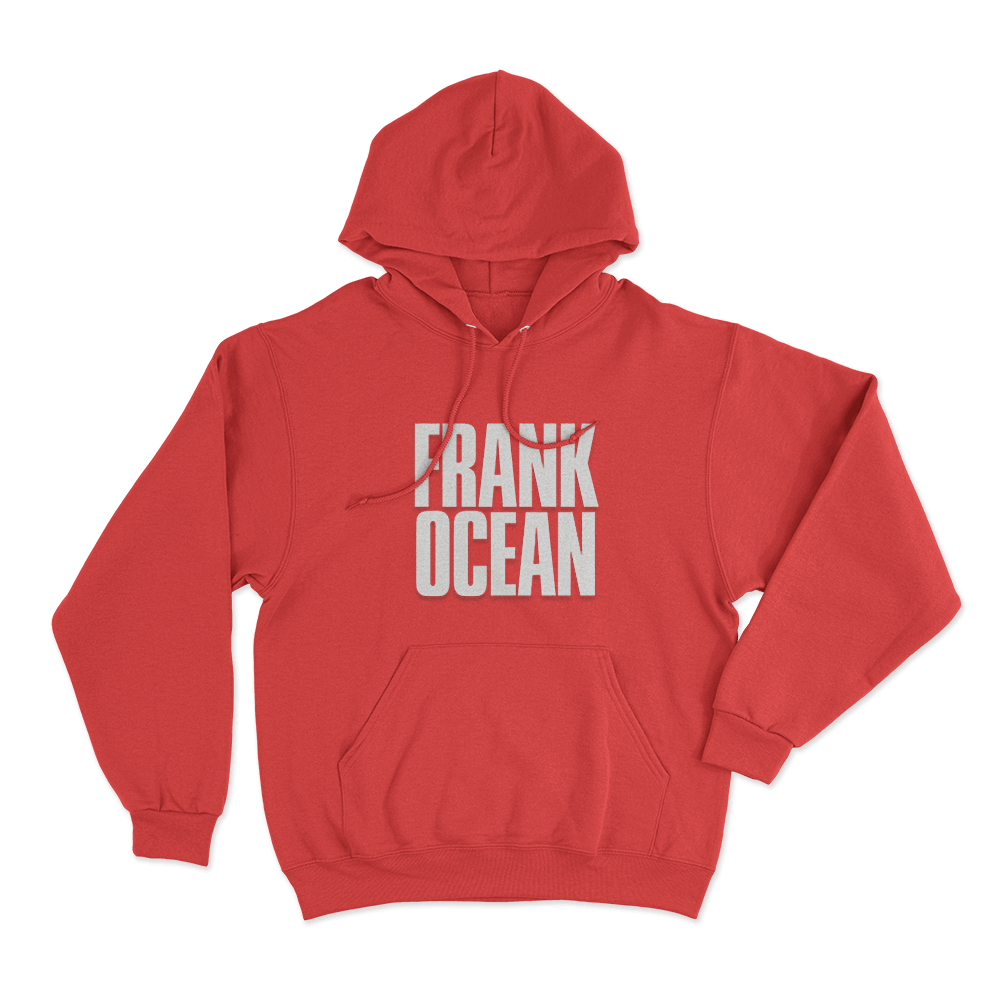 Frank Ocean Unisex Hoodie Red Frank Ocean Unisex Hoodie Red