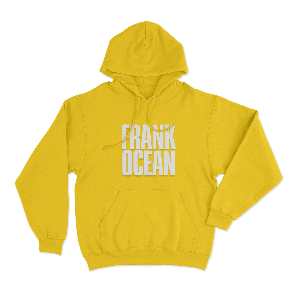 Frank Ocean Unisex Hoodie Yellow Frank Ocean Unisex Hoodie Yellow