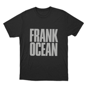 Frank Ocean Unisex T Shirt Black