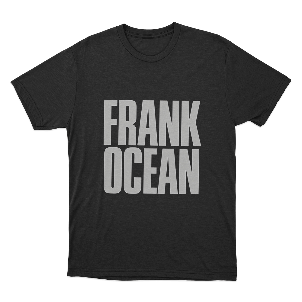 Frank Ocean Unisex T Shirt Black Frank Ocean Unisex T Shirt Black
