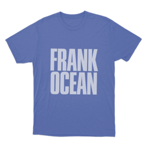 Frank Ocean Unisex T Shirt Blue