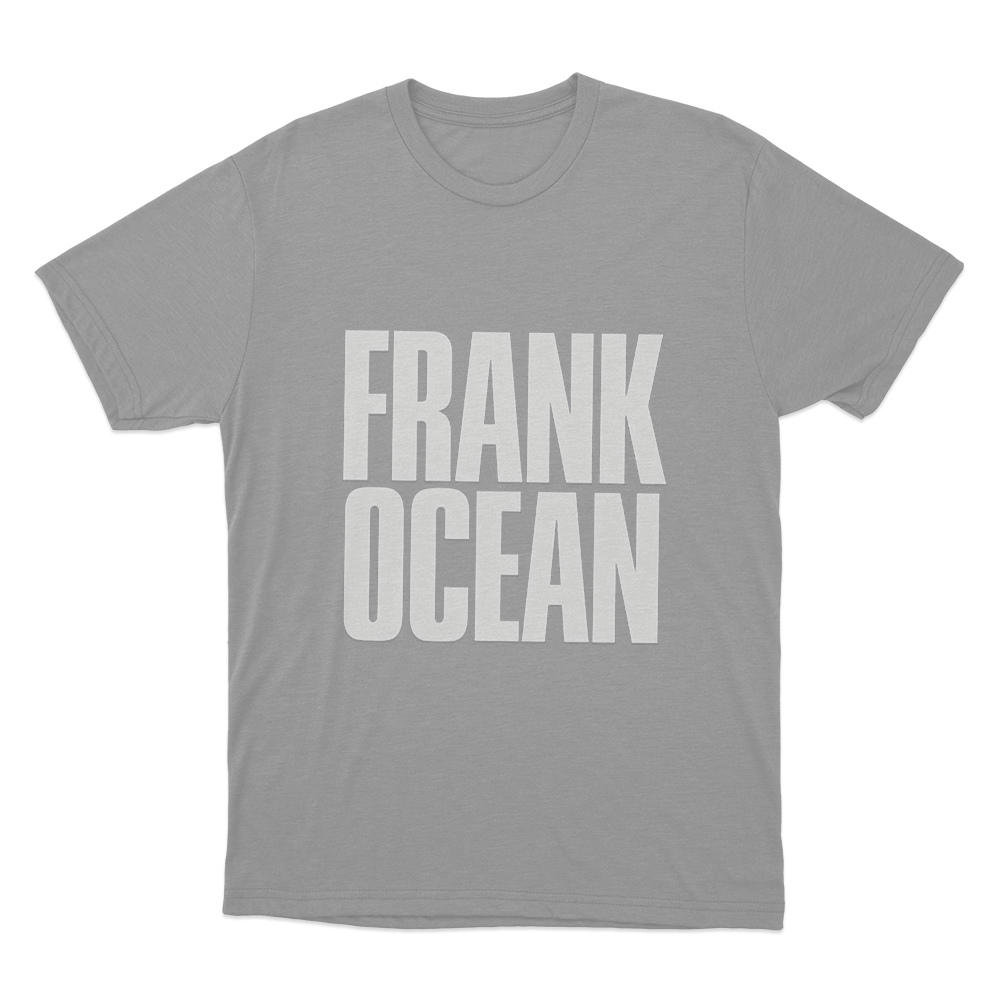 Frank Ocean Unisex T Shirt Grey Frank Ocean Unisex T Shirt Grey