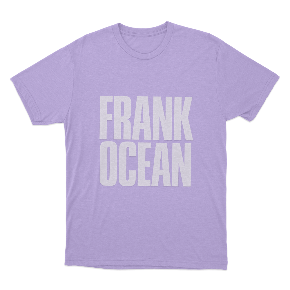 Frank Ocean Unisex T Shirt Purple Frank Ocean Unisex T Shirt Purple