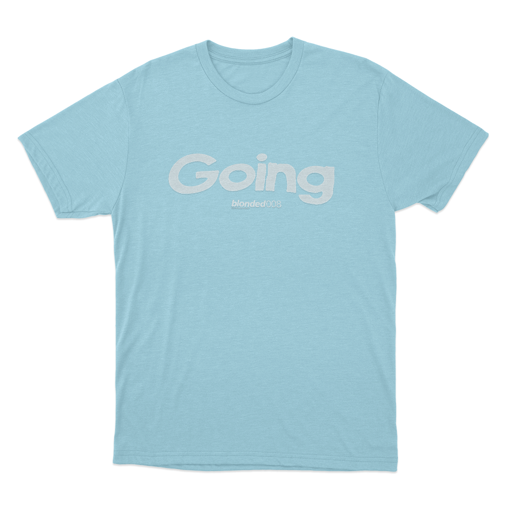 Going Blonded 008 Unisex T Shirt Sky Blue Going Blonded 008 Unisex T Shirt Sky Blue