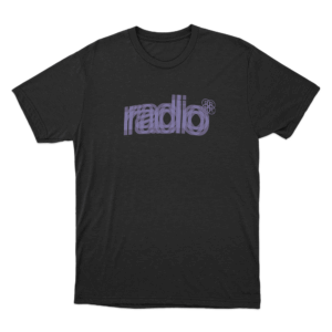 Radio Unisex T Shirt Black