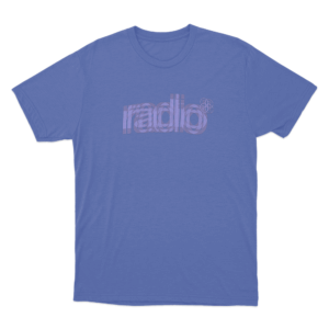 Radio Unisex T Shirt Blue